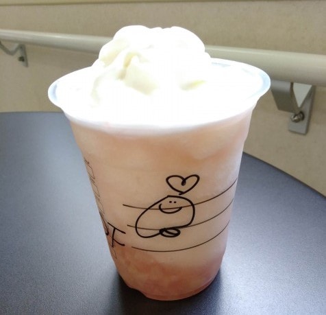 スタバピーチフラペチーノ