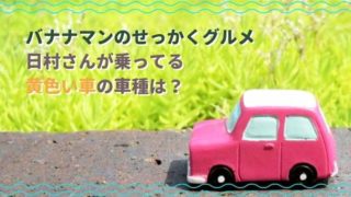 バナナマンのせっかくグルメで日村が乗ってる車の種類は？