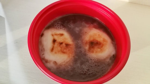 焼き餅ぜんざいの味の感想と口コミ
