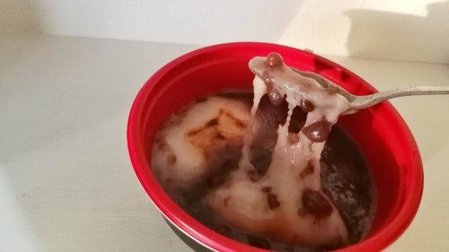 焼き餅ぜんざいの味の感想レビュー口コミ