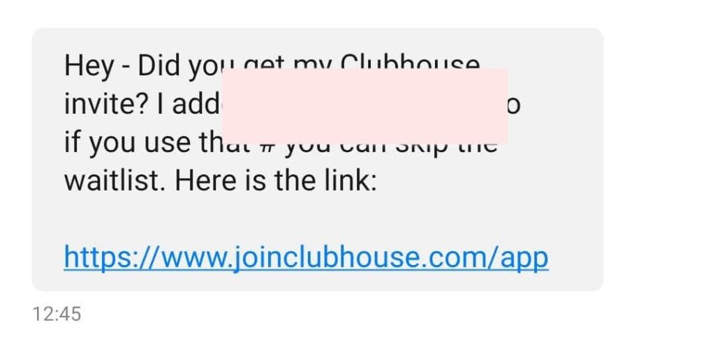 clubhouseをAndroidの番号で使う