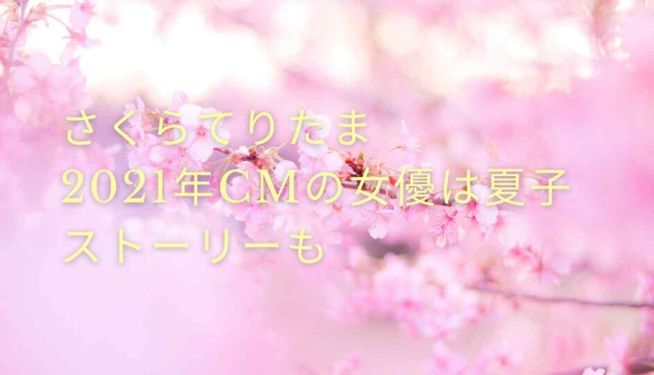 てりたまバーガー2021CM女優は夏子！ストーリーも紹介