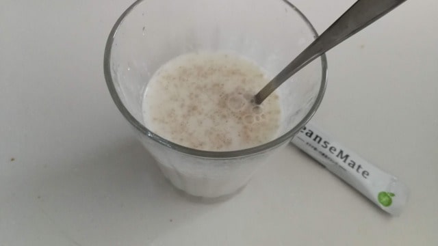 クレンズメイトを牛乳で作るとお腹が空きにくい