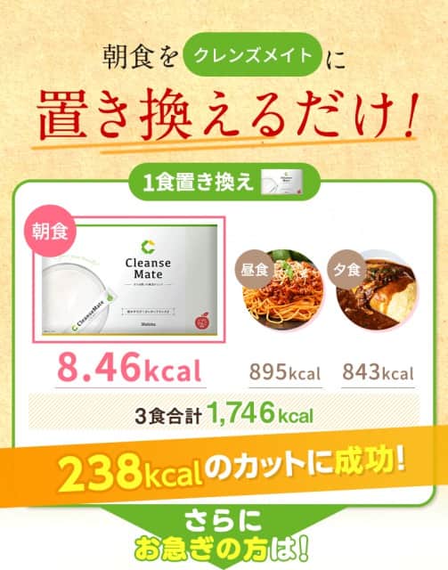 クレンズメイトの効果的な飲み方や水の量
