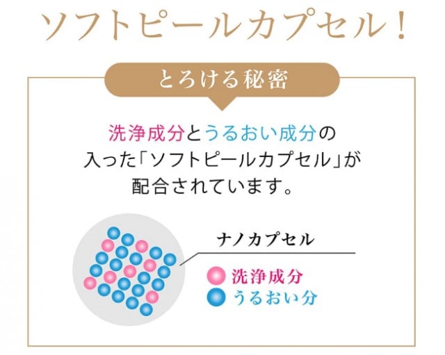 エゴイプセクレンジングバームのソフトピールカプセル