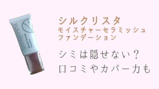 シルクリスタでシミ消えないって本当？口コミやカバー力を画像で紹介
