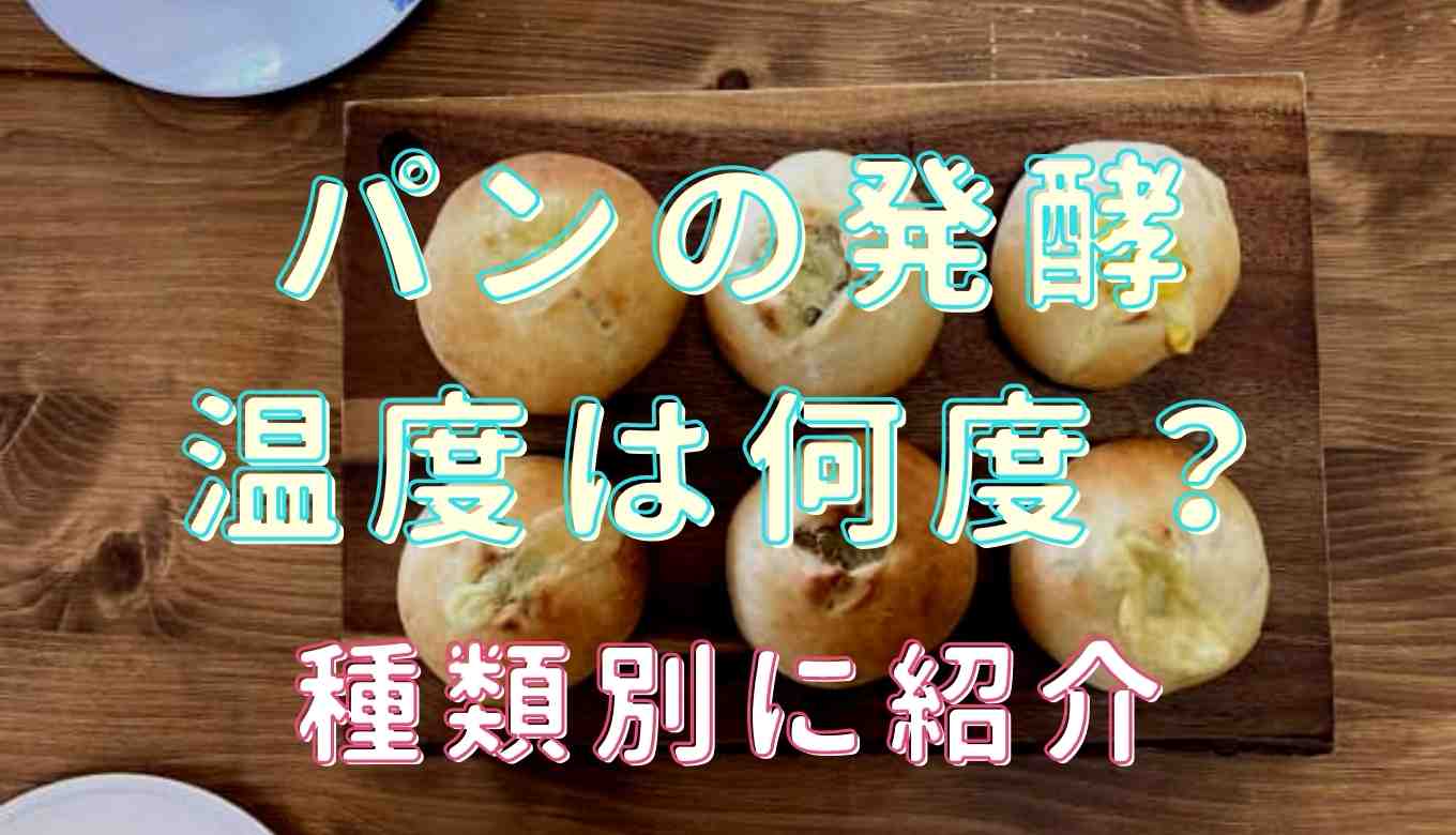 パンの二次発酵の温度は何度がいい パンの生地種類別に紹介 るーののブログ
