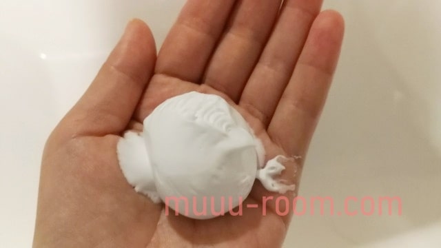 バブルショットの泡がすごい