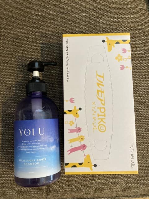 YOLUシャンプーの大きさ比較