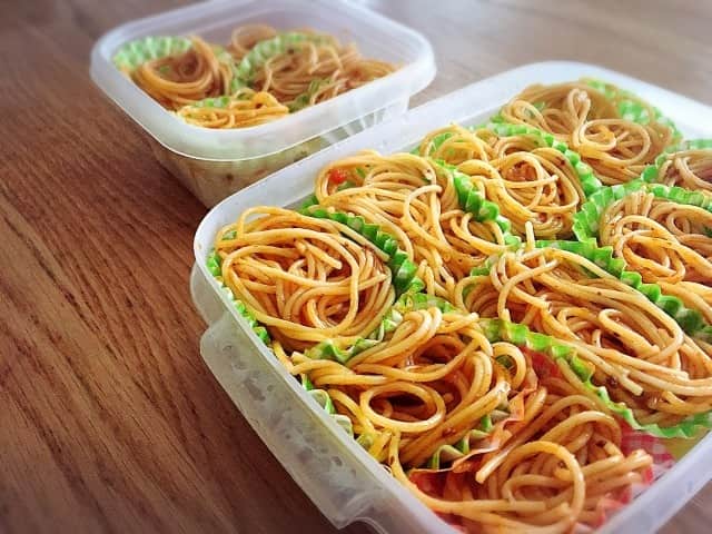 パスタの冷凍保存