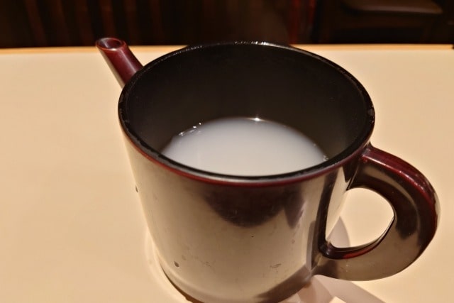 蕎麦湯