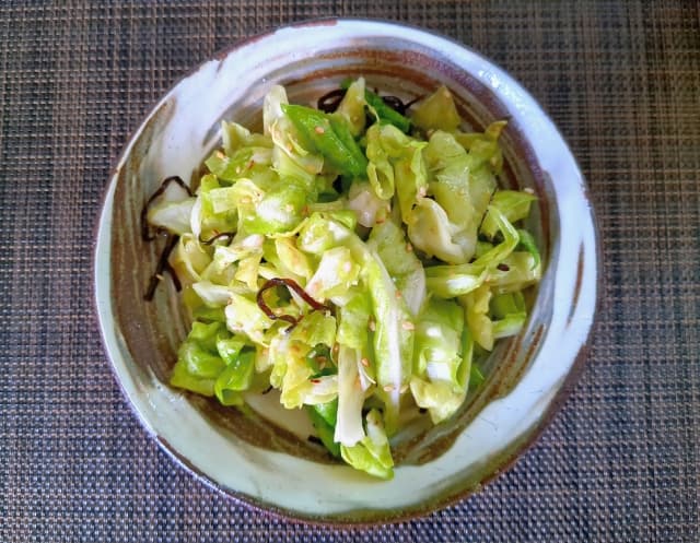 千切りキャベツ