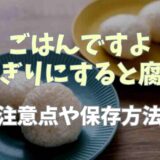 ごはんですよはおにぎりで持っていくと腐る？注意点や保存方法も紹介