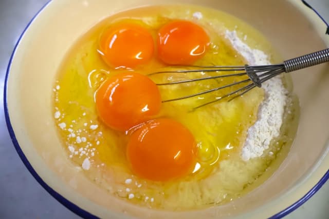 チーズケーキに卵無しだとどうなる