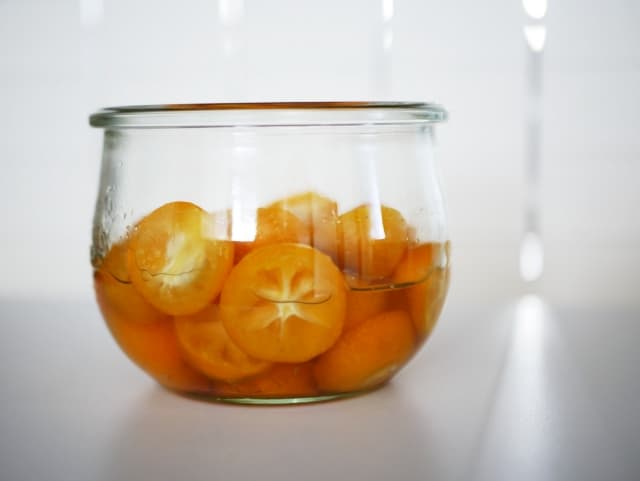 金柑のはちみつ漬け